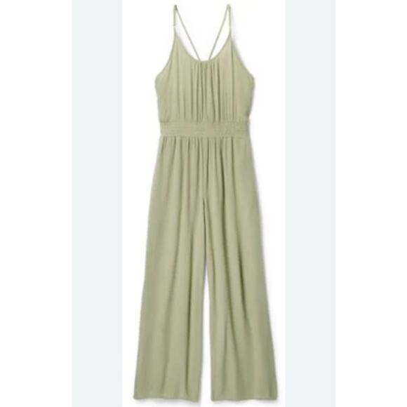 PraNa Women Fernie Wide Leg Jumpsuit Medium Sweet Agave Size M NWT $99 - Picture 3 of 16